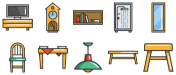 Furniture icon pack