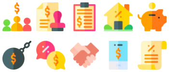 Taxes icon pack