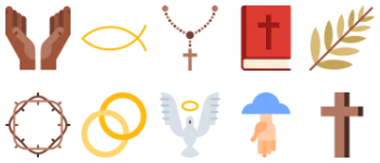 Christianity icon pack