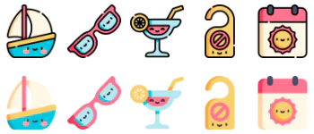 Holidays icon pack