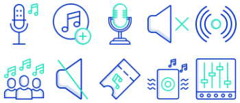 Music icon pack