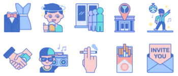 Night Club icon pack