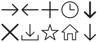 Simple Icon Set icon pack