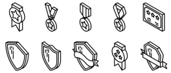Awards icon pack