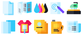 Printing icon pack