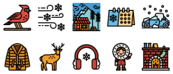 Winter icon pack