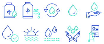 Water icon pack