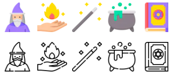 Magic gói biểu tượng