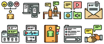 Dialogue assets icon pack