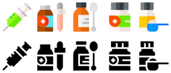 Medicaments icon pack