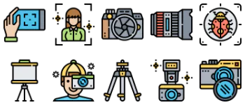 Camera and Accessories icon pack