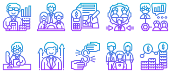 Company Structure Icon-Paket