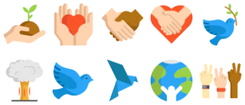 Peace icon pack