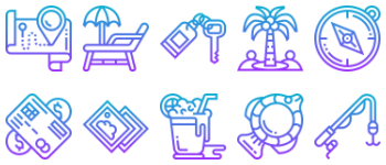 Vacations icon pack