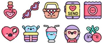 Valentines Day icon pack