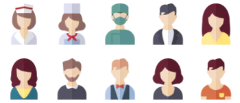 People Avatars icon pack