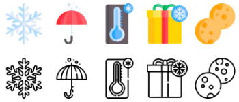 Winter icon pack