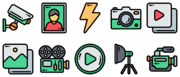 Video & Camera icon pack