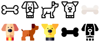 Dogs icon pack