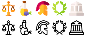 Ancient Greece icon pack
