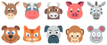 Animals icon pack