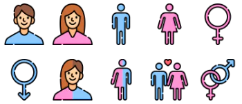 Gender Identity icon pack
