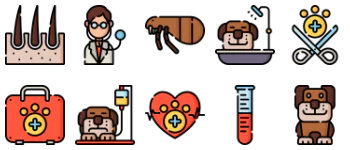 Veterinary icon pack