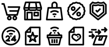 Ecommerce icon pack