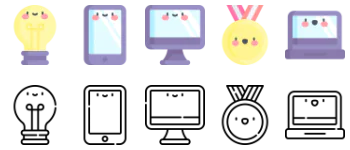 Online Learning icon pack