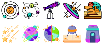 Space Icon-Paket