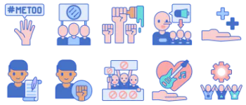 Activism icon pack