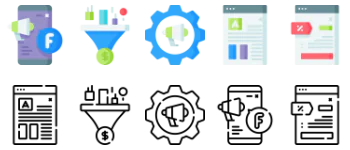 Digital Marketing icon pack