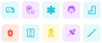 Hospital icon pack