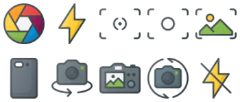 Photography & Images Icon-Paket
