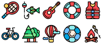 Outdoor Activities icon pack