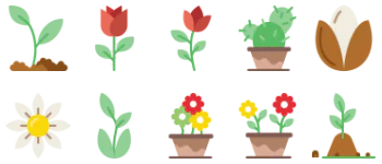 Garden icon pack