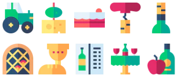 Wine icon pack