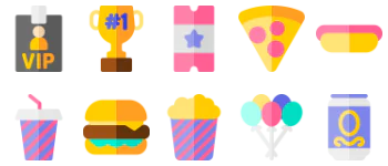 Events icon pack