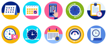Time Calendar icon pack