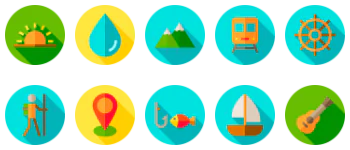Adventure icon pack