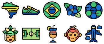 Brazil icon pack
