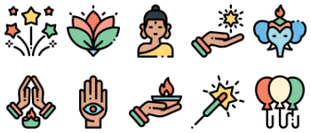 Diwali icon pack