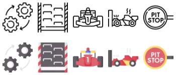 Formula 1 icon pack