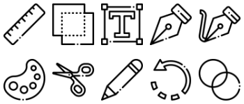 Vector Editing icon pack