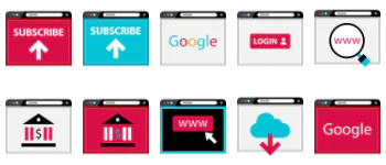 Online and Internet icon pack
