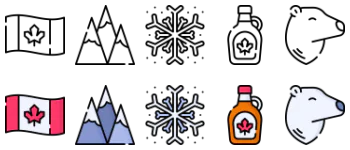 Canada icon pack