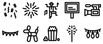 Parade icon pack