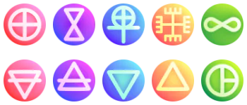 Esoteric pacote de ícones