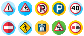 Traffic signs 图标包
