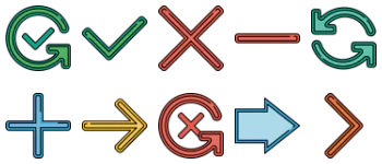 Pointers Icon-Paket